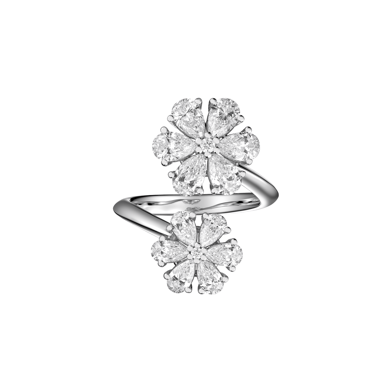 Chopard Diamond ring L'Heure du Diamant @82A065-1000 front view