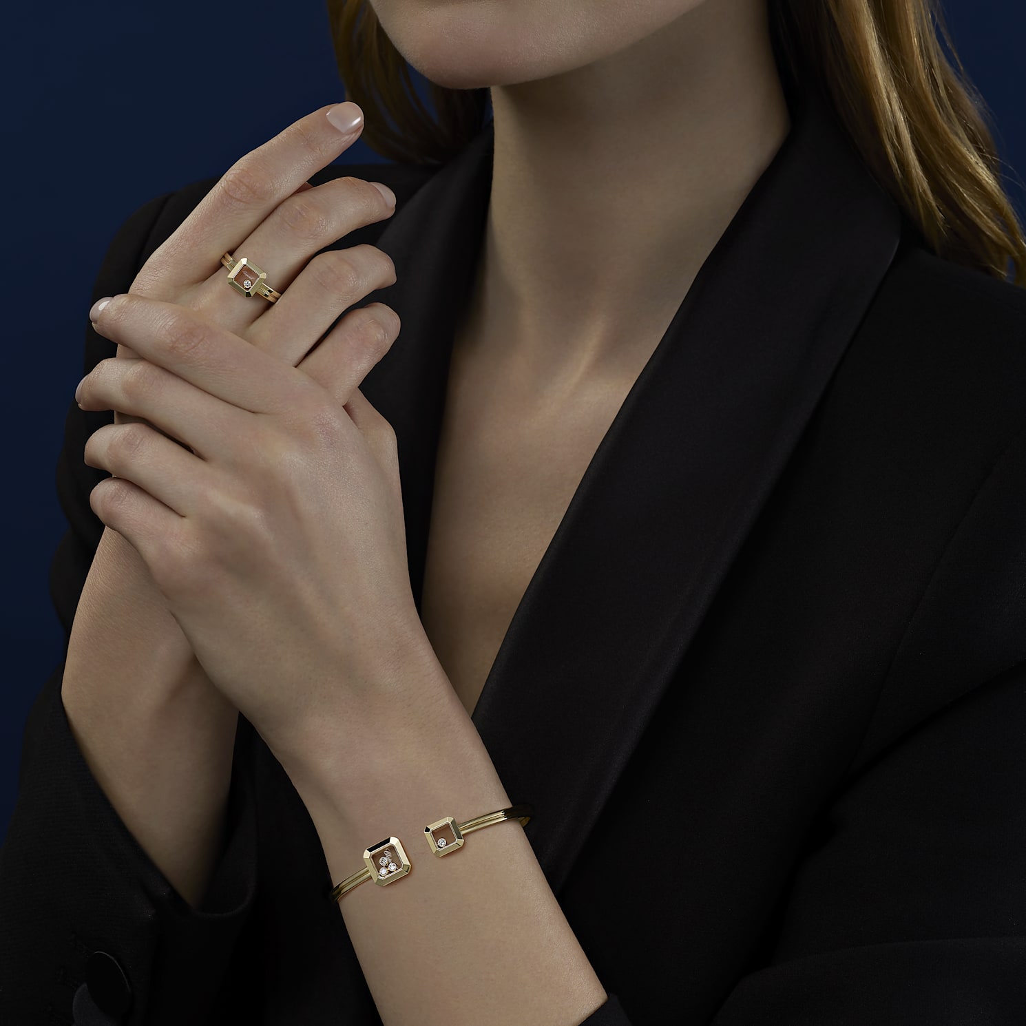 Chopard Diamond 戒指 Happy Diamonds Icons @82A114-0000