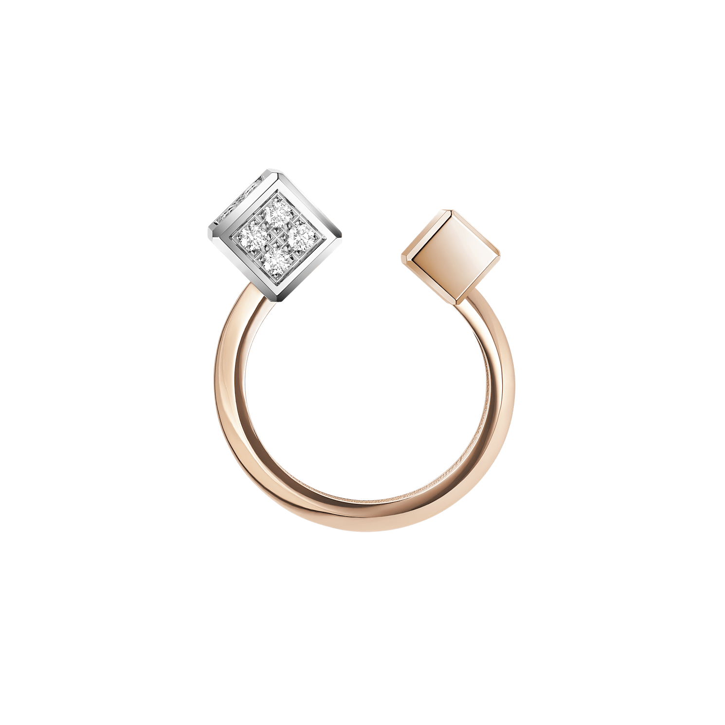 Chopard - خاتم آيس كيوب بي كيوب @82A661-9010   عرض جانبي