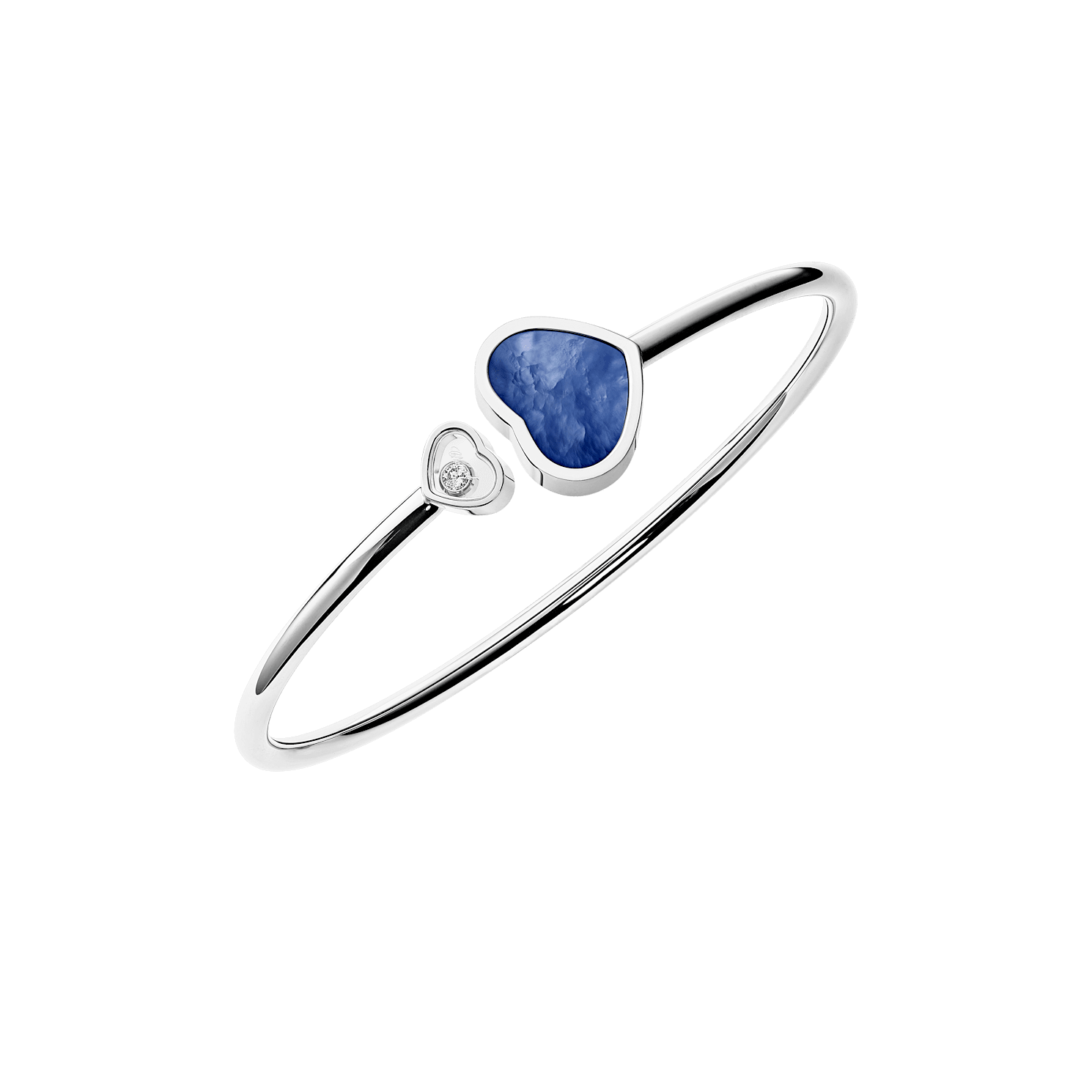 Chopard Diamond bracelet Happy Hearts @857482-1350 front view