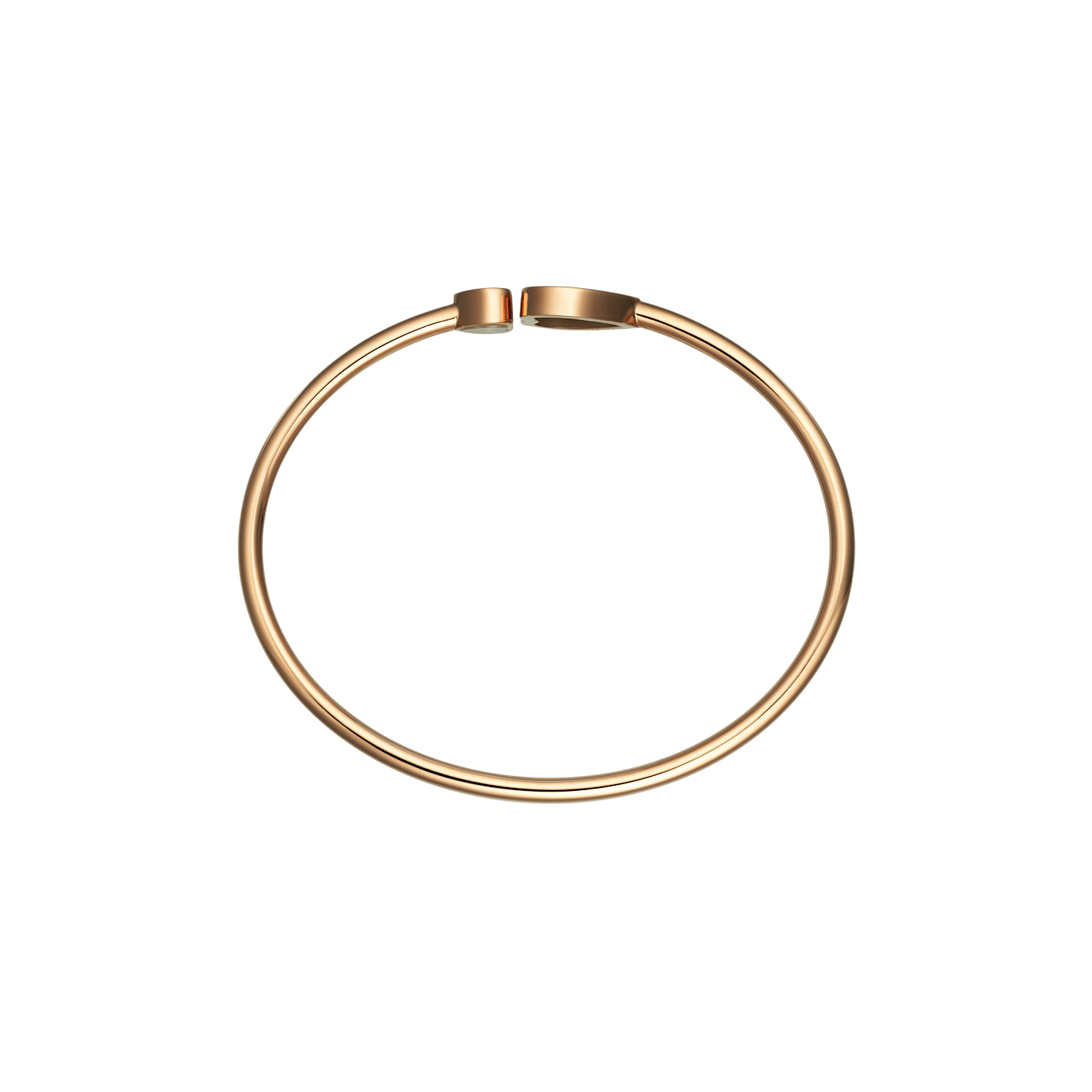 Chopard Diamond Bracelet Happy Hearts @857482-5100 side view