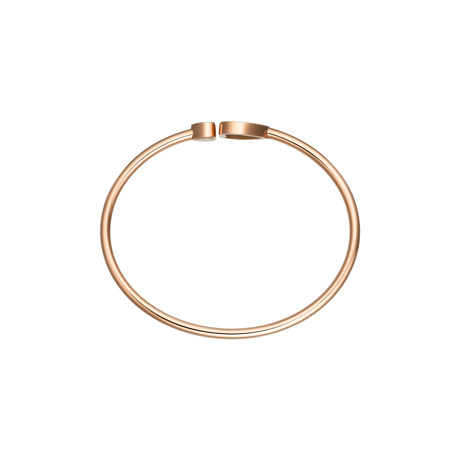 Chopard Diamond Bracelet Happy Hearts @857482-5110 side view
