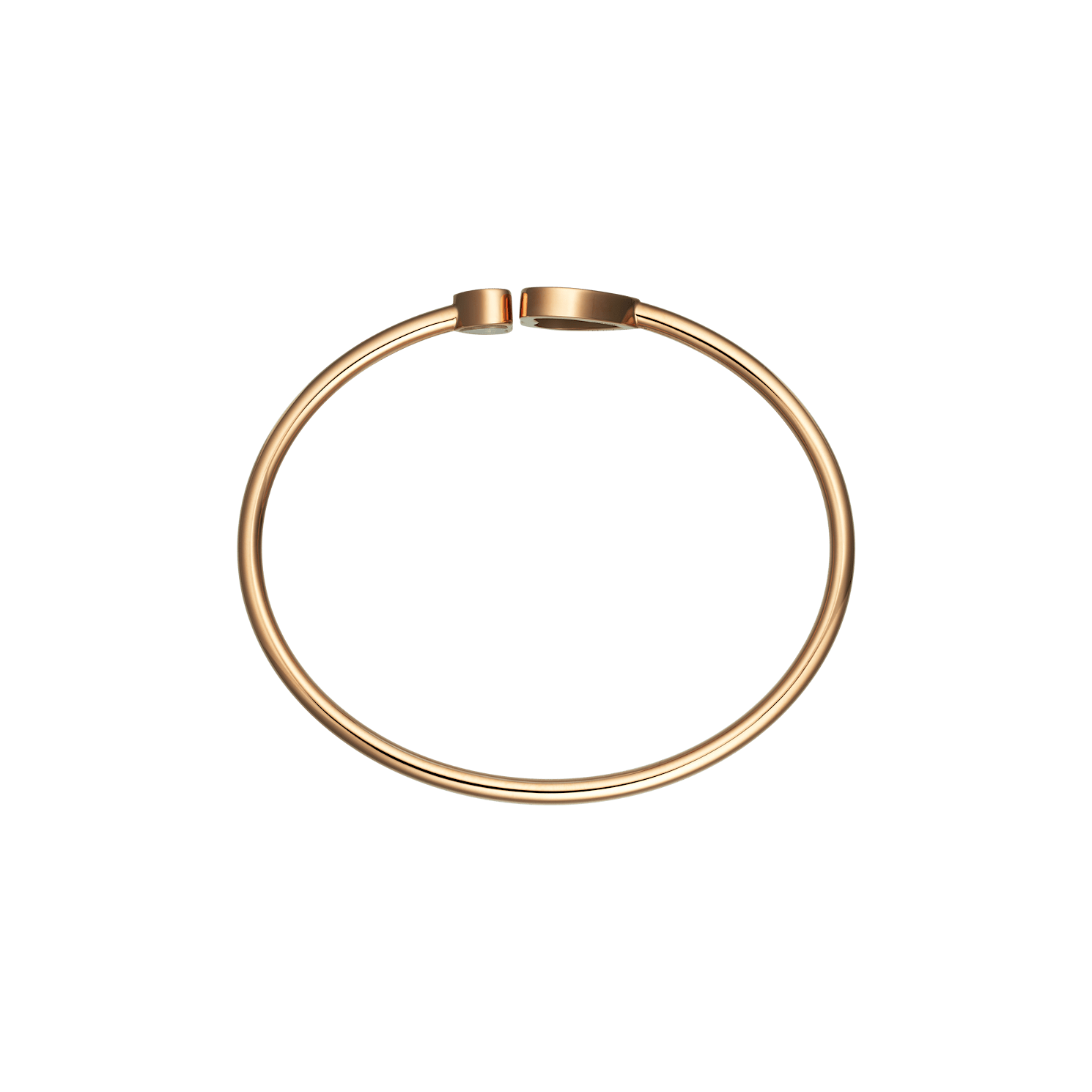 Chopard Diamond Bracelet Happy Hearts @857482-5700 side view