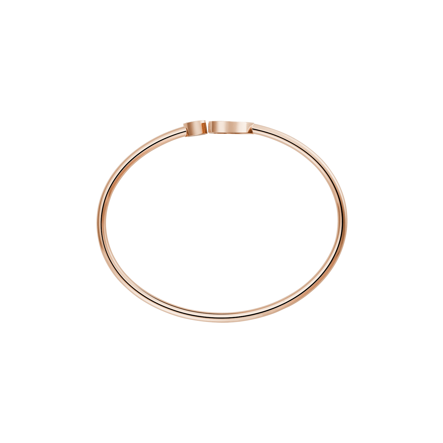 Chopard Diamond Bracelet Happy Hearts @857482-5710 side view
