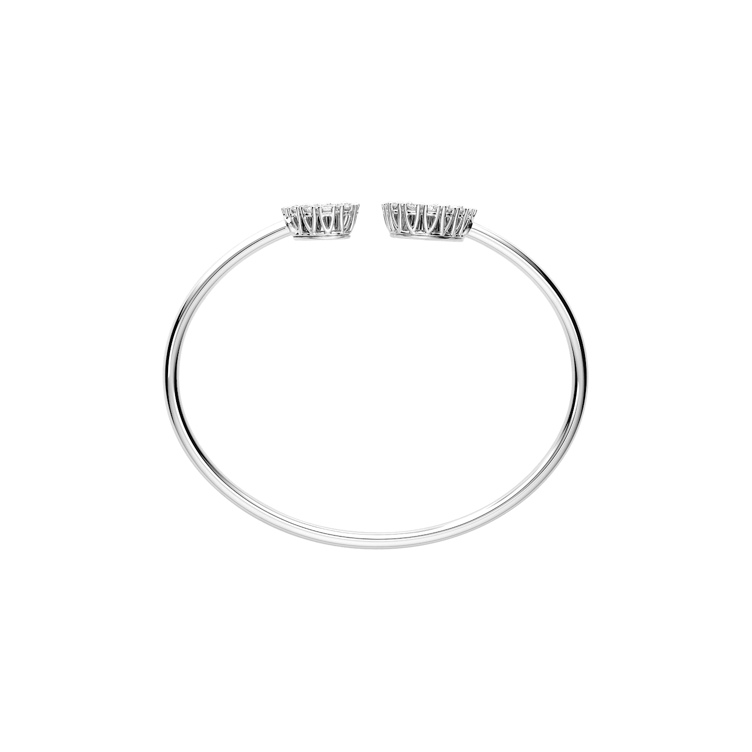 Chopard Diamond Bracelet Happy Diamonds Icons Joaillerie @85A615-1000 side view