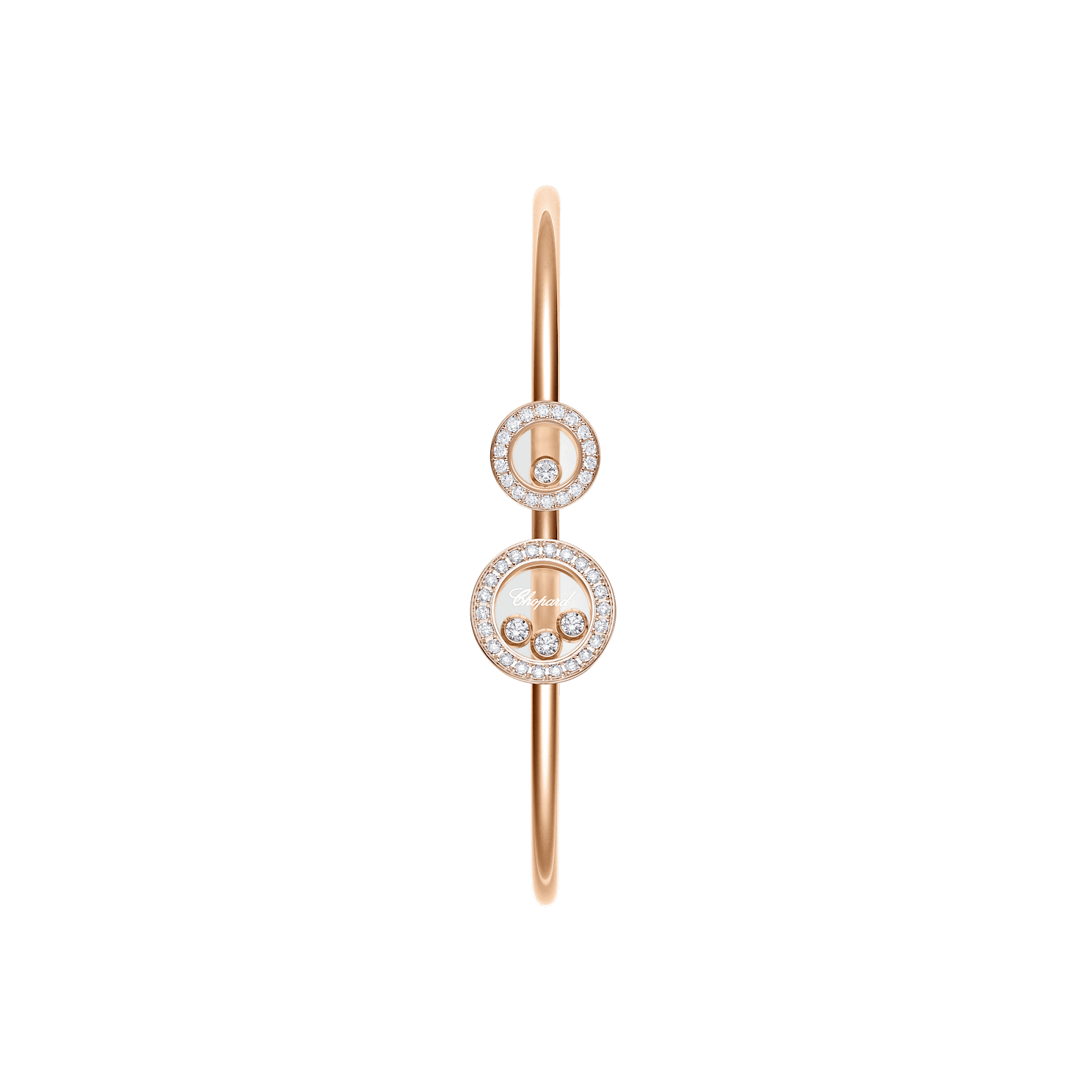 IngrandisciChopard - Bracciale Happy Diamonds Icons @85A618-5200      Vista laterale