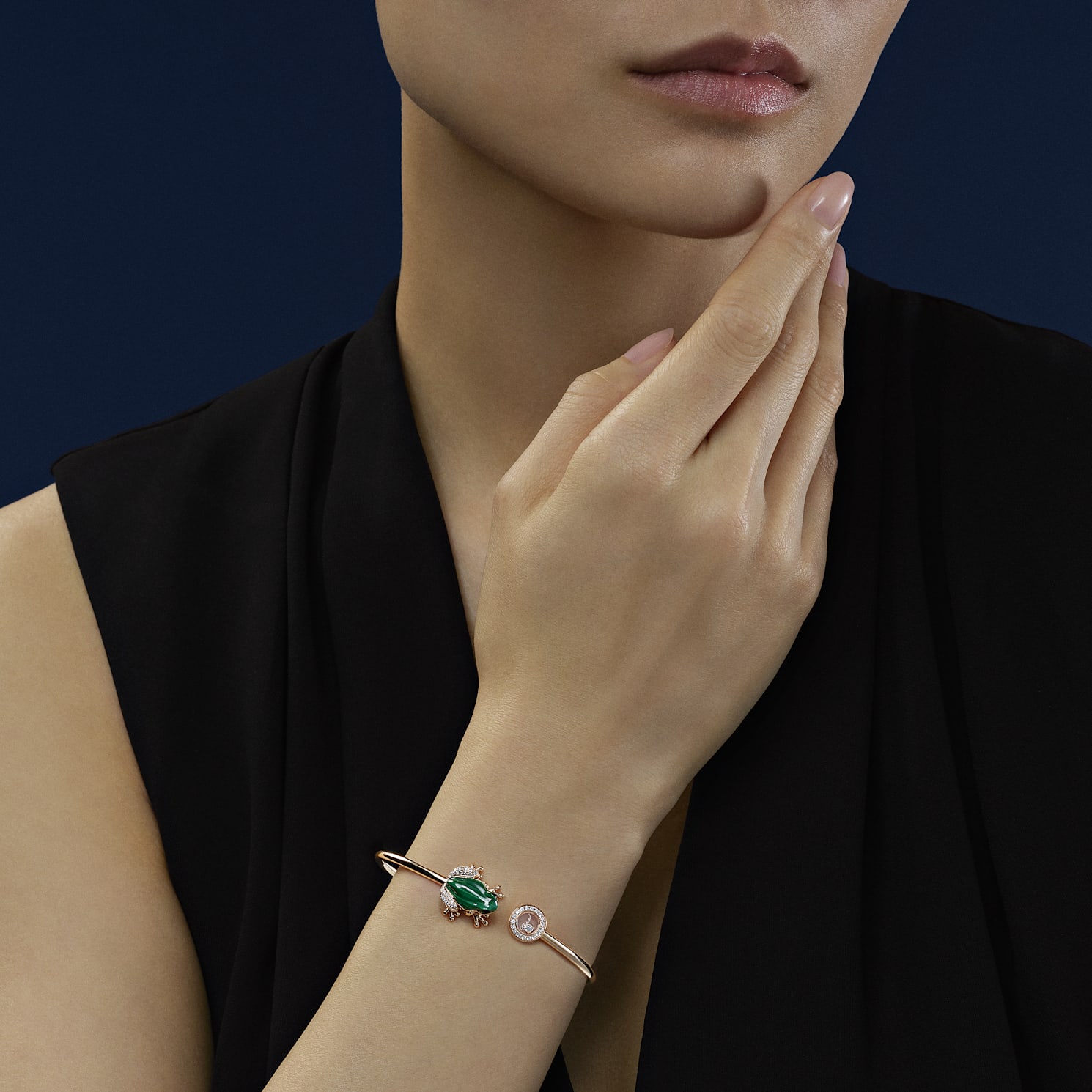 Chopard Diamond Bracelet Happy Diamonds Frog @85A691-5200