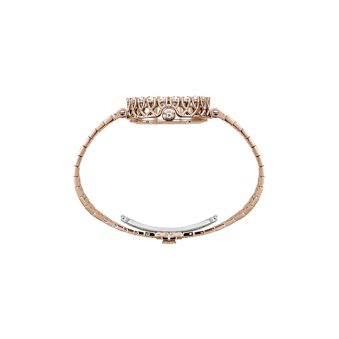 放大 {0}Chopard L'Heure du Diamant系列 女士 钻石 腕表   侧面视图