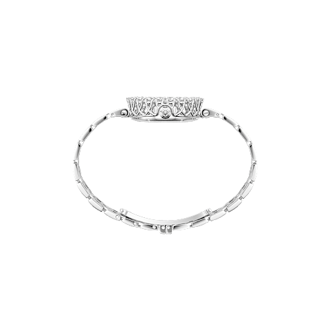 확대 {0}Chopard 디아망트 여성 - 다이아몬드 시계   측면 뷰
