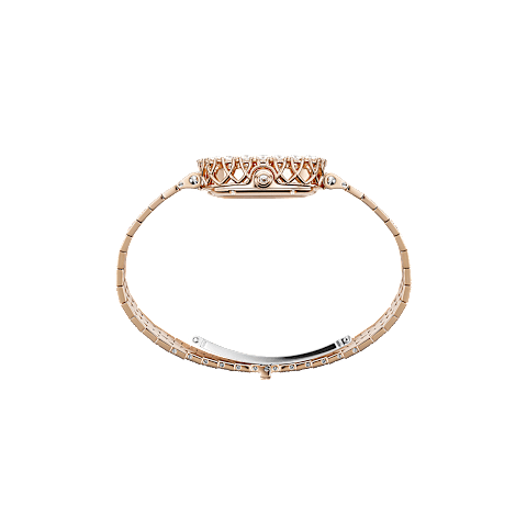 放大 {0}Chopard L'Heure du Diamant系列 女士 钻石 腕表   侧面视图