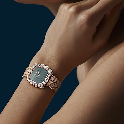 Enlarge {0}Chopard L'Heure du Diamant Women Diamond Watch      worn view