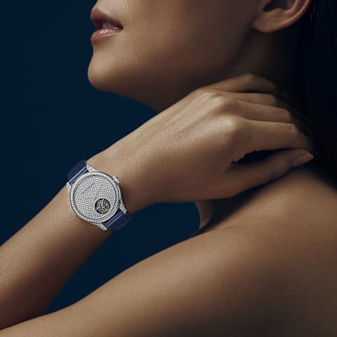 Enlarge {0}Chopard L.U.C Women  Watch      worn view