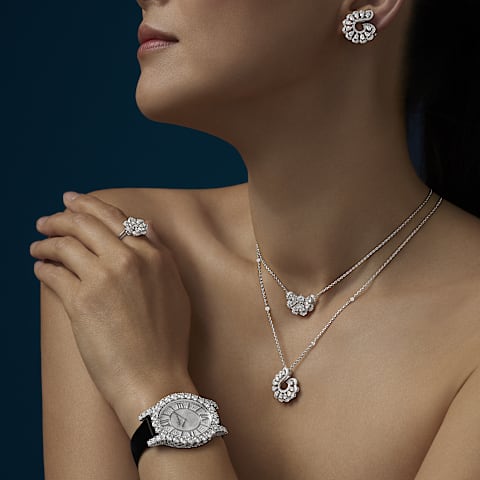 IngrandisciChopard L'Heure du Diamant Donna - Orologio con diamanti      vista indossata