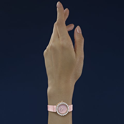 تكبير {0}Chopard لور دو ديامون للنساء - ساعة ألماس      عرض عند الارتداء