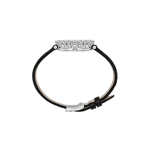 Agrandir {0}Chopard L'Heure du Diamant Femme - Montre Diamant   Vue lat&eacute;rale