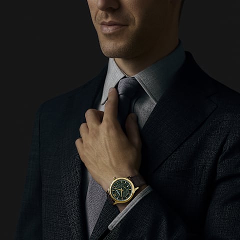 Enlarge {0}Chopard L.U.C Men  Watch      worn view
