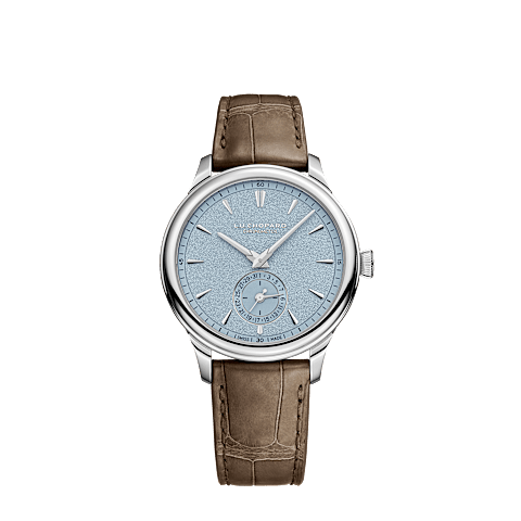 تكبير {0}Chopard إل.يو.سي للرجال - ساعة       عرض أمامي مع سوار قابل للتبديل