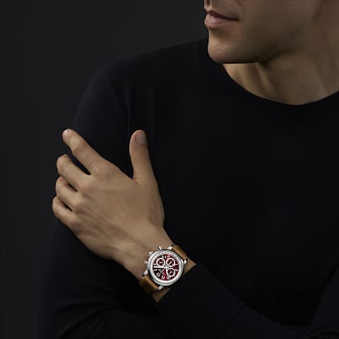 Enlarge {0}Chopard Mille Miglia Unisex Chronograph Watch      worn view