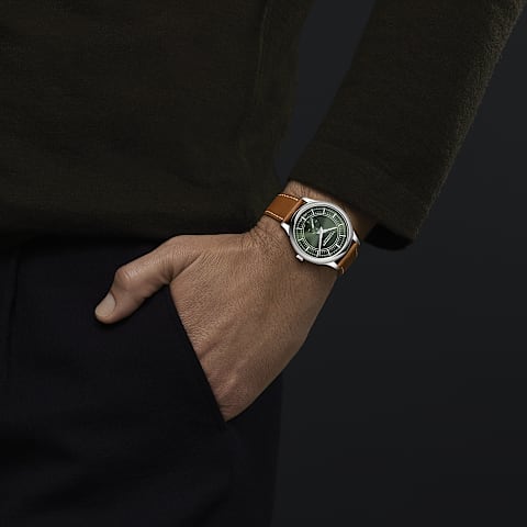 تكبير {0}Chopard إل.يو.سي للرجال - ساعة      عرض عند الارتداء