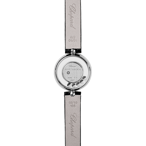 تكبير {0}Chopard هابي دايموندز للنساء - ساعة ألماس  عرض خلفي