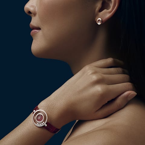 Enlarge {0}Chopard Happy Diamonds Women  Watch      worn view