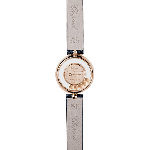 放大 {0}Chopard Happy Diamonds系列 女士 钻石 腕表  背面视图