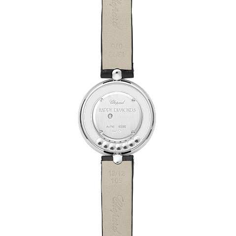 تكبير {0}Chopard هابي دايموندز للنساء - ساعة ألماس  عرض خلفي
