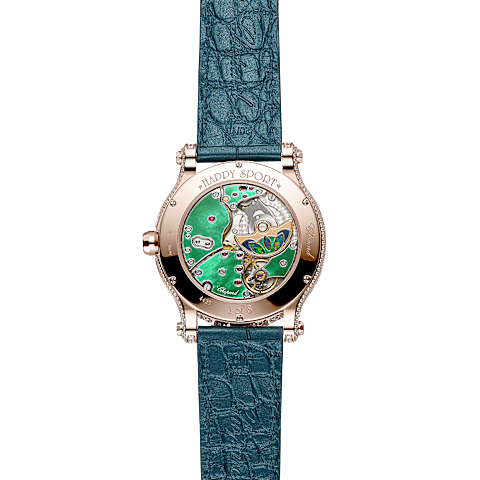EnlargeChopard Happy Sport Women Diamond Watch  Back view