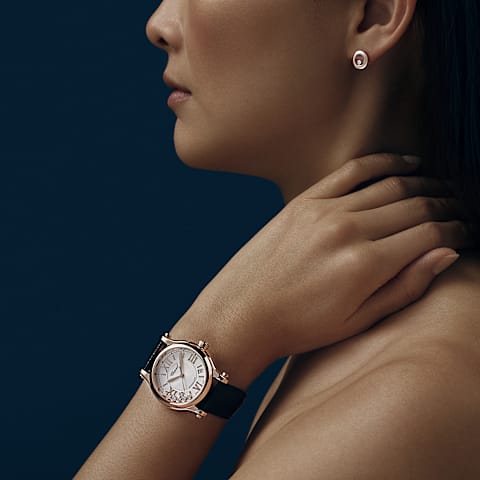 Enlarge {0}Chopard Happy Sport Women  Watch      worn view