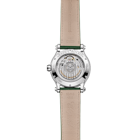 Enlarge {0}Chopard Happy Sport Women Diamond Watch  Back view