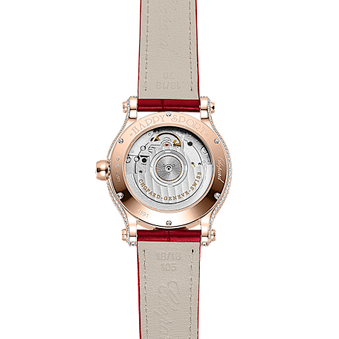 放大 {0}Chopard Happy Sport腕表 女士 腕表  背面视图
