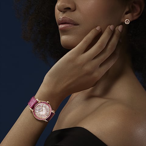 Enlarge {0}Chopard Happy Sport Women  Watch      worn view