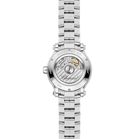放大 {0}Chopard Happy Sport腕表 女士 腕表  背面视图