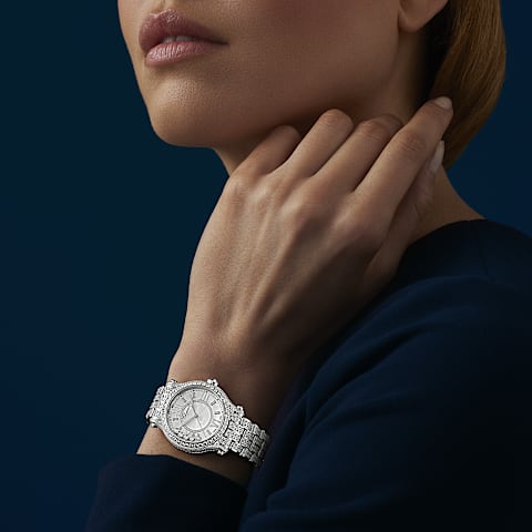 放大 {0}Chopard Happy Sport腕表 女士 腕表      佩戴视图
