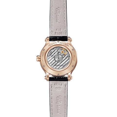 Vergr&ouml;&szlig;ern {0}Chopard Happy Sport Damen Uhr  R&uuml;ckansicht