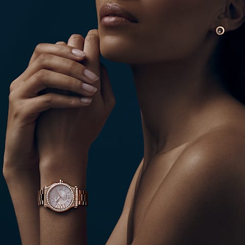 EnlargeChopard Happy Sport Women  Watch      worn view