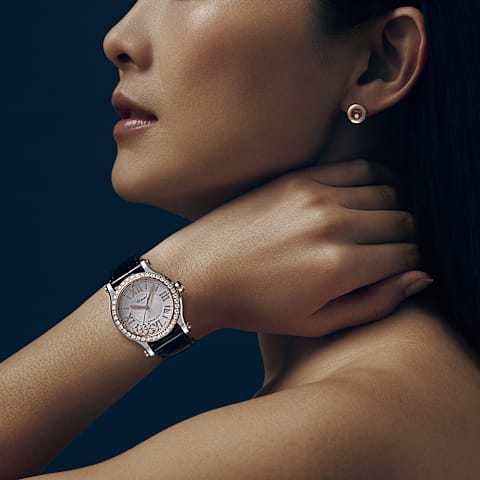 EnlargeChopard Happy Sport Women  Watch      worn view
