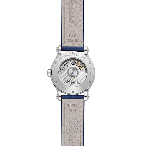 Enlarge {0}Chopard Happy Sport Women Diamond Watch  Back view