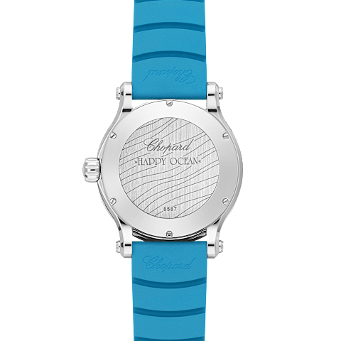Enlarge {0}Chopard Happy Sport Women Diamond Watch  Back view