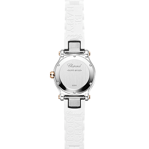Vergr&ouml;&szlig;ernChopard Happy Sport Damen Diamant Uhr  R&uuml;ckansicht