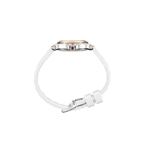 Vergr&ouml;&szlig;ernChopard Happy Sport Damen Diamant Uhr   Seitenansicht