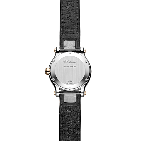확대 {0}Chopard 해피 스포츠 여성 - 다이아몬드 시계  후면 뷰