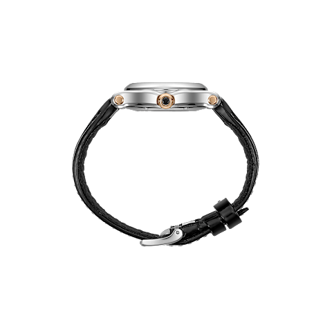 확대 {0}Chopard 해피 스포츠 여성 - 다이아몬드 시계   측면 뷰