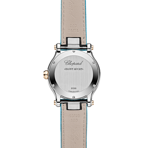 Vergr&ouml;&szlig;ern {0}Chopard Happy Sport Damen Diamant Uhr  R&uuml;ckansicht
