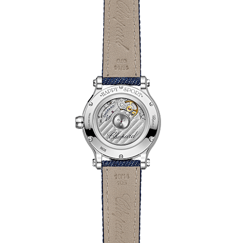 Agrandir {0}Chopard Happy Sport Femme - Montre  Vue arri&egrave;re