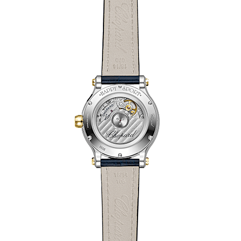 Vergr&ouml;&szlig;ernChopard Happy Sport Damen Diamant Uhr  R&uuml;ckansicht