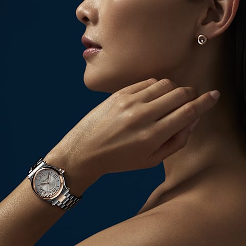 Enlarge {0}Chopard Happy Sport Women  Watch      worn view