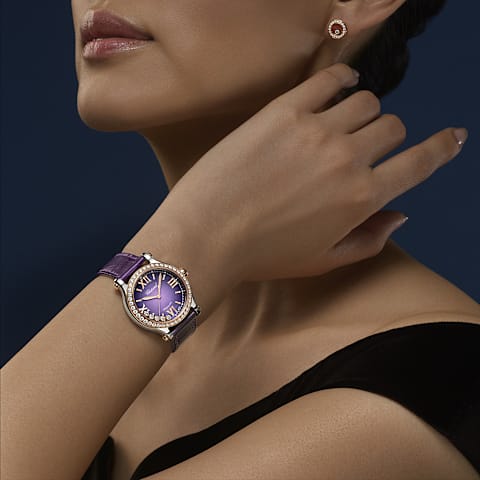 Enlarge {0}Chopard Happy Sport Women  Watch      worn view