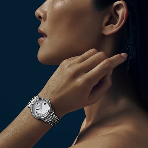 Enlarge {0}Chopard Happy Sport Women  Watch      worn view