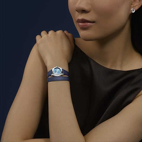 Enlarge {0}Chopard Happy Sport Women  Watch      worn view